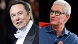 Elon Musk, Tim Cook,Twitter