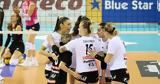 Volley League Γυναικών, ΠΑΟΚ - Ολυμπιακός,Volley League gynaikon, paok - olybiakos