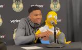 Γιάννης Αντετοκούνμπο, Homer Simpson, Τύπου,giannis antetokounbo, Homer Simpson, typou