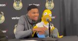 Giannis Antetokounmpo’s Birthday,Homer Simpson