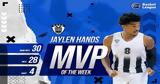 Basket League, Χαντς, MVP, 8ης,Basket League, chants, MVP, 8is