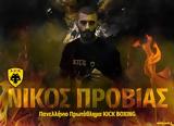 Kick Boxing, Πανελλήνιο Πρωτάθλημα, Νίκος Προβιάς,Kick Boxing, panellinio protathlima, nikos provias