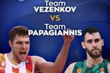 All Star Game 2022, Βεζένκοβ, Παπαγιάννης,All Star Game 2022, vezenkov, papagiannis