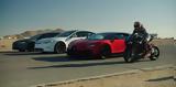 Lucid Air Sapphire Vs Tesla Model S Plaid Vs Bugatti Chiron Pur Sport Vs Dugatti Panigale V4 SP2, Ποιο,Lucid Air Sapphire Vs Tesla Model S Plaid Vs Bugatti Chiron Pur Sport Vs Dugatti Panigale V4 SP2, p