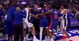 NBA, Τιμώρησε 11, Μάτζικ - Πίστονς,NBA, timorise 11, matzik - pistons