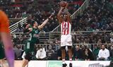 Μπάσκετ - Euroleague 16η, Θρίαμβος, Ολυμπιακού, ΟΑΚΑ - Γονάτισε, 10η, Παναθηναϊκό 95-71,basket - Euroleague 16i, thriamvos, olybiakou, oaka - gonatise, 10i, panathinaiko 95-71