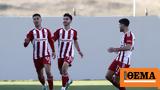 Super League 2 ΑΕΚ Β΄- Ολυμπιακός Β΄1-2, Νίκη, Σεραφείδειο,Super League 2 aek v΄- olybiakos v΄1-2, niki, serafeideio