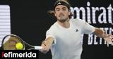 Australian Open, Δυνατή, Στέφανο Τσιτσιπά -Νίκησε 3-0, Αλίς,Australian Open, dynati, stefano tsitsipa -nikise 3-0, alis