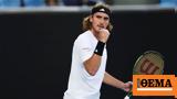 Tsitsipas, 2nd Rnd, Australian Open,3-set, Halys