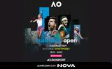 111o Australian Open, 1o Grand Slam, Τσιτσιπά Σάκκαρη, Eurosport, Nova,111o Australian Open, 1o Grand Slam, tsitsipa sakkari, Eurosport, Nova