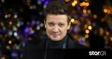 Jeremy Renner, Έσπασε 30,Jeremy Renner, espase 30