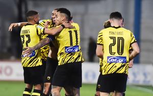 Βαθμολογία Super League 1, Μία, ΑΕΚ – Έπιασε, Ολυμπιακό, ΠΑΟΚ, vathmologia Super League 1, mia, aek – epiase, olybiako, paok