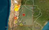 Ισχυρός σεισμός 62 Ρίχτερ, Αργεντινή,ischyros seismos 62 richter, argentini