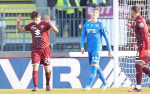 Έμπολι – Τορίνο 2-2, Έδειξε, eboli – torino 2-2, edeixe