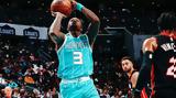 Χόρνετς-Χιτ 122-117, Ρόζιερ,chornets-chit 122-117, rozier