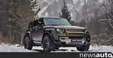 Land Rover Defender,Arctic Trucks +video