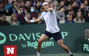 Davis Cup, 112, ΟΑΚΑ, Τσιτσιπάς, Davis Cup, 112, oaka, tsitsipas