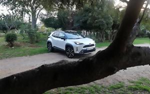 Toyota Yaris Cross 1 5 ΗSD AWD-i, Οδηγούμε, Toyota Yaris Cross 1 5 iSD AWD-i, odigoume