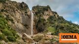 Twin Waterfalls, Tzoumerka,A Spellbinding Aquatic View