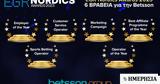 Betsson, Κέρδισε 6, EGR Nordics Awards 2023,Betsson, kerdise 6, EGR Nordics Awards 2023