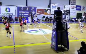 Volley League Γυναικών, 3-0, Θέτιδα, ΖΑΟΝ Κηφισιάς, Volley League gynaikon, 3-0, thetida, zaon kifisias