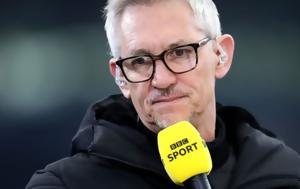 Πρωτοφανές, Λίνεκερ, BBC - Πήρε, Βρετανός, protofanes, lineker, BBC - pire, vretanos