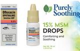 Οδηγίες, ΕΟΦ, Purely Soothing 15 MSM Drops,odigies, eof, Purely Soothing 15 MSM Drops