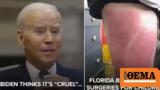 DeSantis, Biden,“cruel”