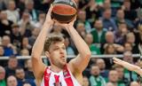 Euroleague, Άχαστος, Ολυμπιακός 74-72, Ζαλγκίρις, Κάουνας,Euroleague, achastos, olybiakos 74-72, zalgkiris, kaounas