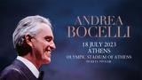 O Andrea Bocelli, 18 Ιουλίου, Ολυμπιακό Στάδιο Αθήνας,O Andrea Bocelli, 18 iouliou, olybiako stadio athinas
