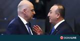Συνάντηση Δένδια #45 Τσαβούσογλου, Βρυξέλλες,synantisi dendia #45 tsavousoglou, vryxelles