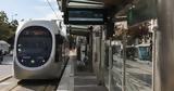 Χειρόφρενο, Μετρό ΗΣΑΠ, Τραμ, Τρίτη,cheirofreno, metro isap, tram, triti