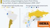 Countries Most, Debt,China