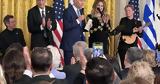 Rita Wilson, Tom Hanks, White House,Greek Independence Day, Joe Biden