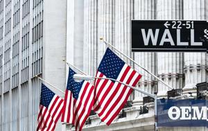 Wall Street, Ισχυρή, Dow Jones, Nasdaq, Wall Street, ischyri, Dow Jones, Nasdaq