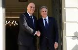 Βρυξέλλες, Τετ, Δένδια – Μπλίνκεν, Συνόδου Υπουργών Εξωτερικών, ΝΑΤΟ,vryxelles, tet, dendia – blinken, synodou ypourgon exoterikon, nato