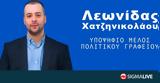 Υποψηφιότητα, Πολιτικό Γραφείο ΔΗΣΥ, Λεωνίδας Χατζηνικολάου,ypopsifiotita, politiko grafeio disy, leonidas chatzinikolaou