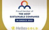 Ελληνικός Χρυσός, Most Sustainable Companies, Greece,ellinikos chrysos, Most Sustainable Companies, Greece