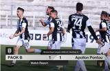 Βαθμός, ΠΑΟΚ Β,vathmos, paok v