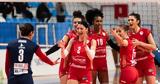 Volley League, Ολυμπιακός, Σαντορίνη,Volley League, olybiakos, santorini