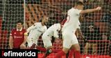 Europa League, Ζωντανή, Σεβίλλη, 2-2, Μαν, Γιουνάιτεντ,Europa League, zontani, sevilli, 2-2, man, giounaitent