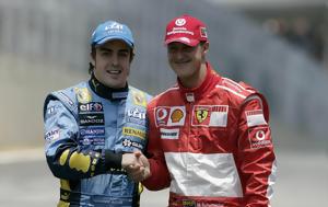 Alonso, Michael Schumacher