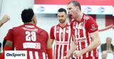 Volley League, Ολυμπιακός, 1-0, ΠΑΟΚ,Volley League, olybiakos, 1-0, paok