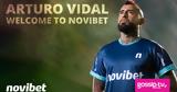 Novibet,Arturo Vidal