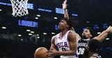 NBA Νετς - Σίξερς 97-102, Φιλαδέλφεια, 3-0,NBA nets - sixers 97-102, filadelfeia, 3-0