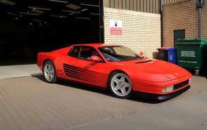 Αυτή, Ferrari Testarossa, Teslarossa, afti, Ferrari Testarossa, Teslarossa