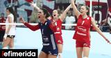 Volley League Γυναικών, Ολυμπιακός, 2-0, ΠΑΟΚ,Volley League gynaikon, olybiakos, 2-0, paok