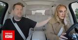 James Corden, Συγκίνηση, Carpool Karaoke, Adele - Ξέσπασαν,James Corden, sygkinisi, Carpool Karaoke, Adele - xespasan