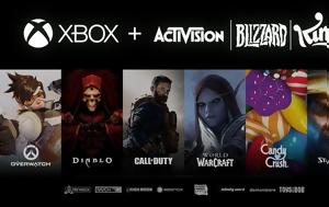 Microsoft + Activision, Μπλόκο, Ηνωμένο Βασίλειο, Microsoft + Activision, bloko, inomeno vasileio