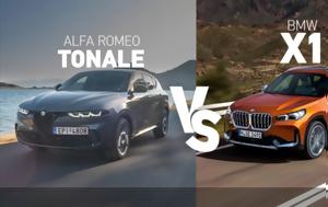 Alfa Romeo Tonale, BMW X1 Δείτε, Alfa Romeo Tonale, BMW X1 deite